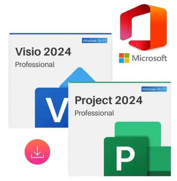 Pack Visio 2024 + Project 2024