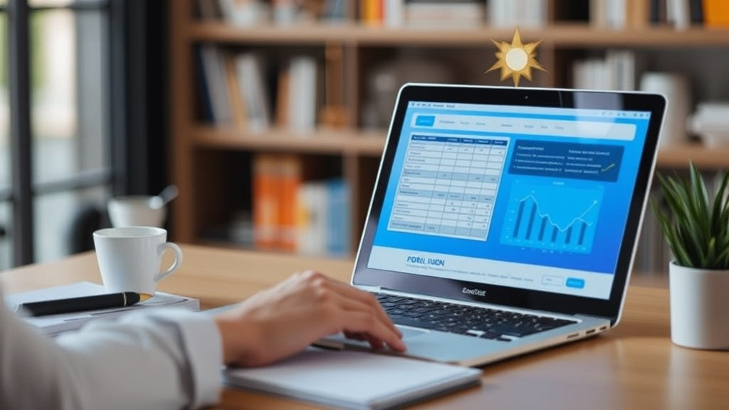 Interface d'un logiciel de devis et facture conforme 2026 affichant une facture électronique au format Factur-X avec mentions légales obligatoires et connexion PDP
