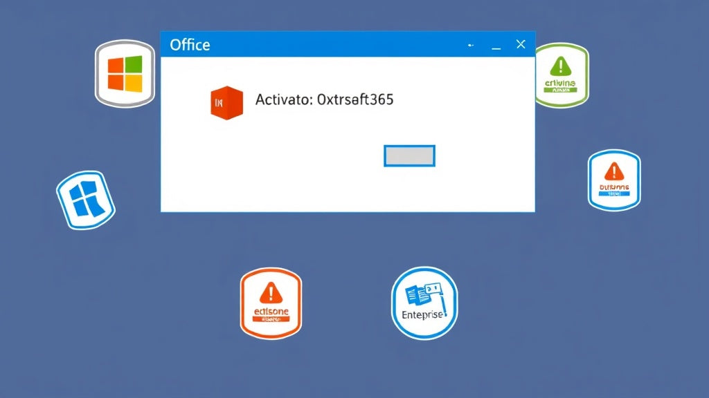 Message d'erreur 0x8004fc12 affiché lors de l'activation de Microsoft 365 avec mention de problème de connexion au compte