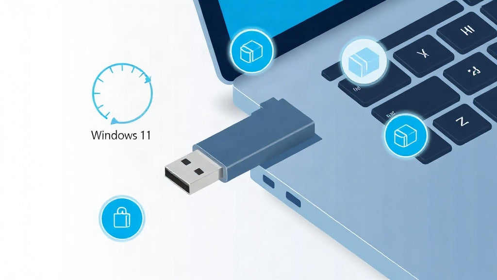 Clé USB bootable Windows 11 24H2 : quelle capacité et quelle vitesse choisir pour l'installation ?