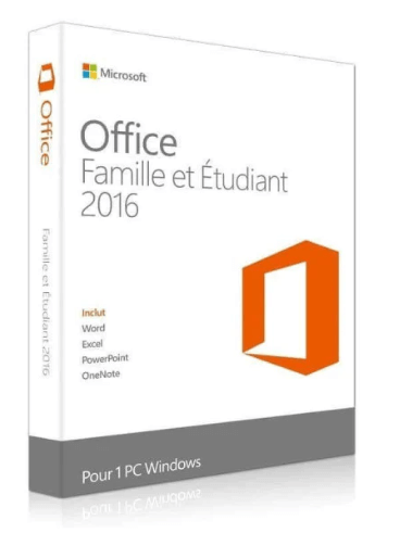 Office 2016 Famille et Étudiant 