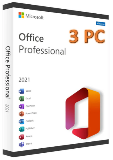 Office 2021 Pro Plus 3PC