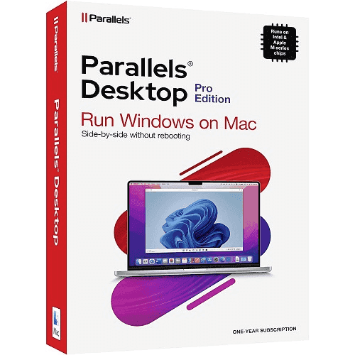 Parallels Desktop 19 Pro – 1 an / 1 Mac