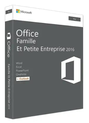 Office 2016 Famille et petite entreprise MAC