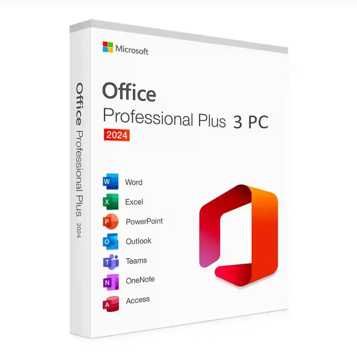 Office 2024 Professionnel Plus 3 PC
